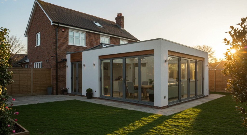 agrandissement de maison