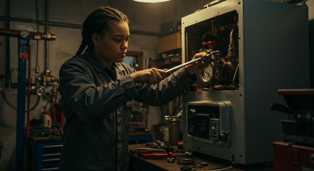 réparation de chaudière